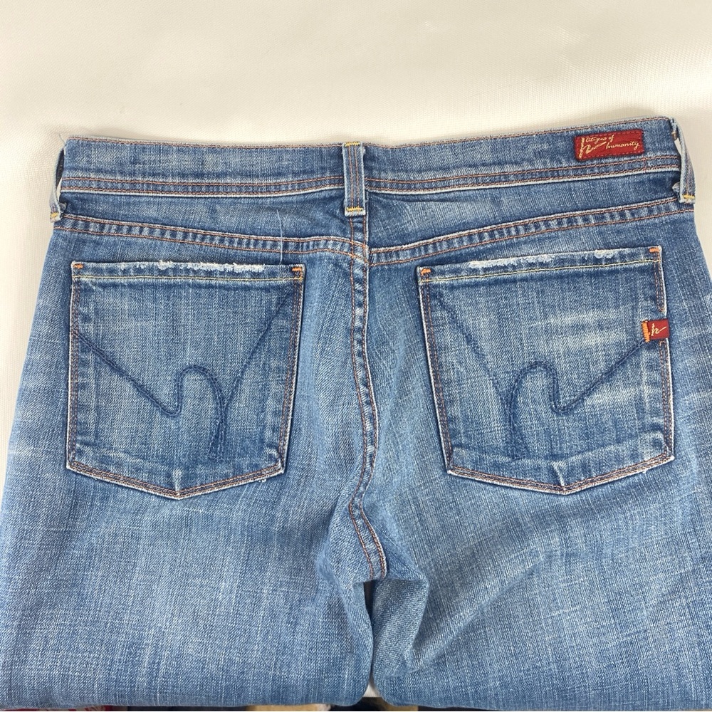 Citizens of Humanity jeans - Ingrid stretch low waist flare sz 31 - Picture 5 of 13